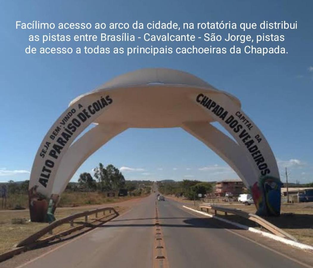 Free Soul House - Localizacao Ideal No Centrinho Alto Paraíso de Goiás エクステリア 写真